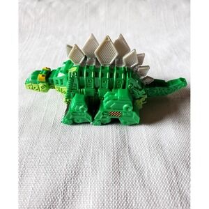 DreamWorks Dinotrux Steegar Green Stegosaurus Vehicle Toy Die-Cast Plastic